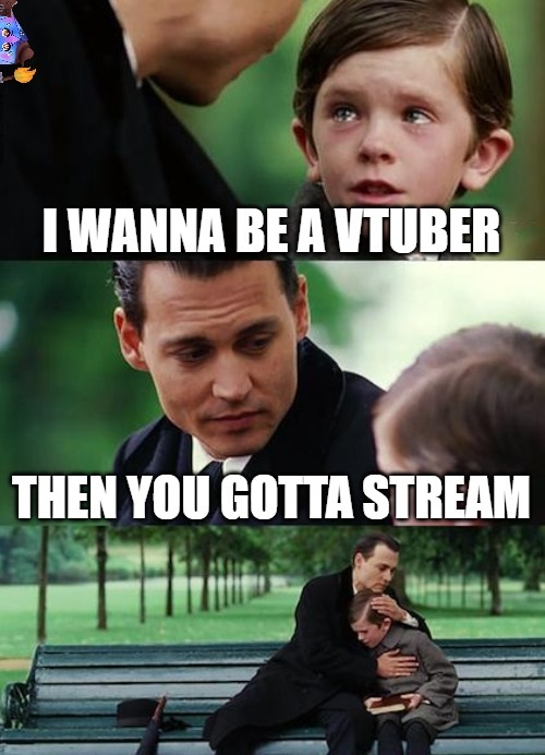 msElboim's tweet photo. Are you a vTuber if you don't stream? 📹 https://t.co/0Rs39XQlBm