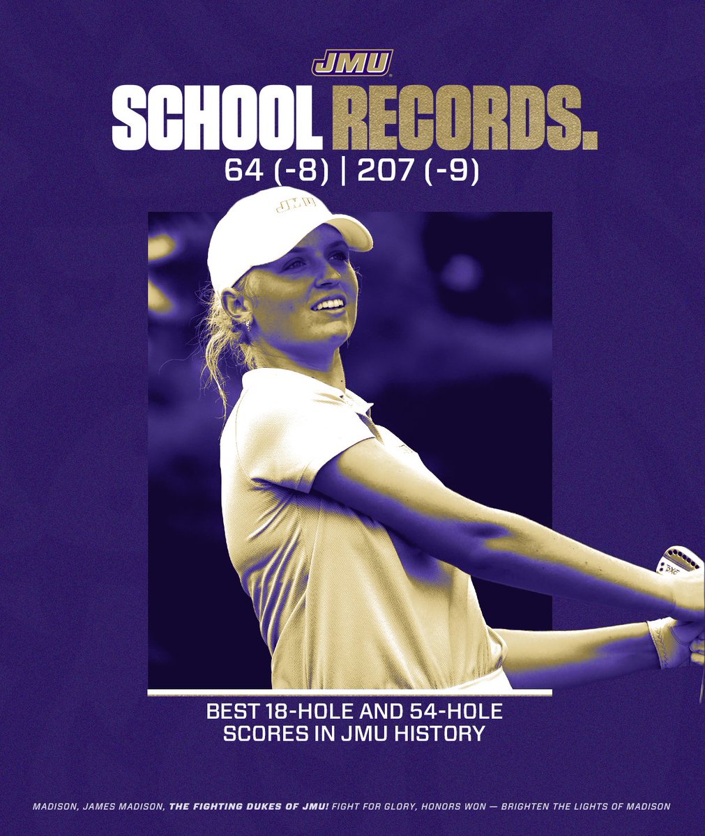 JMU Women's Golf tweet media