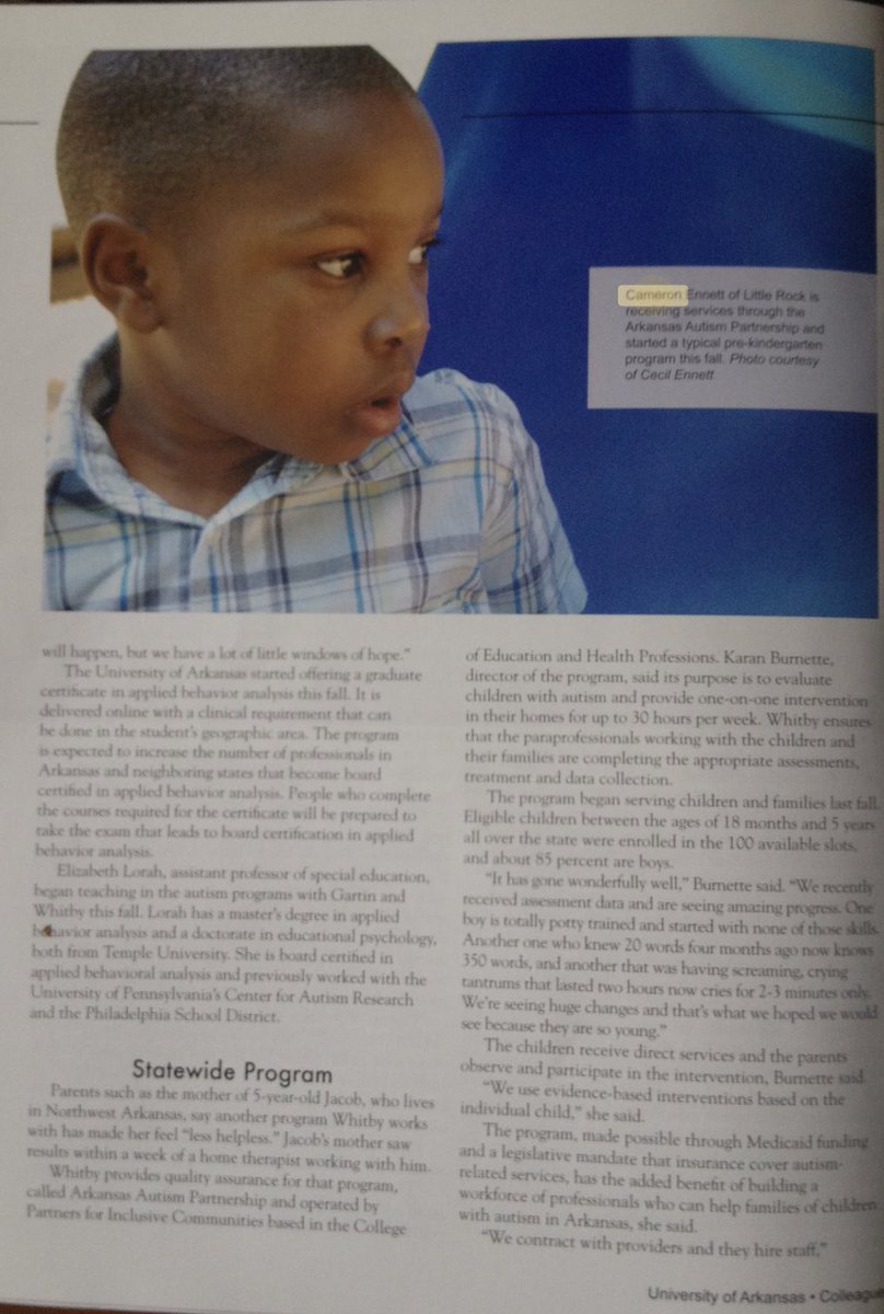 💙 Today Rep. Keith Brooks and I presented HR 1078 TO PROCLAIM THE MONTH OF APRIL AS AUTISM ACCEPTANCE MONTH IN ARKANSAS. My Cameron has autism. It has been an adventure growing with you, can’t wait to see what the future holds for you.💙

arkleg.state.ar.us/Bills/Detail?i…
