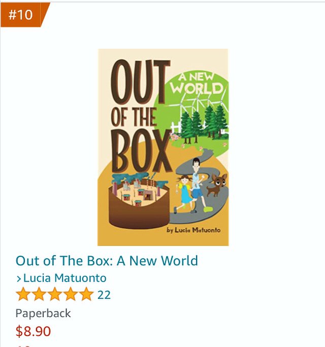 Excited to announce that my book, 'Out of the Box,' is now #10 in Amazon's best-selling list for recycling books! 📚🌍 #sustainability #recycling #amazonbestsellers #outoftheboxbook #ChildrensBooks #ClimateAction #environnement #writersoftwitter