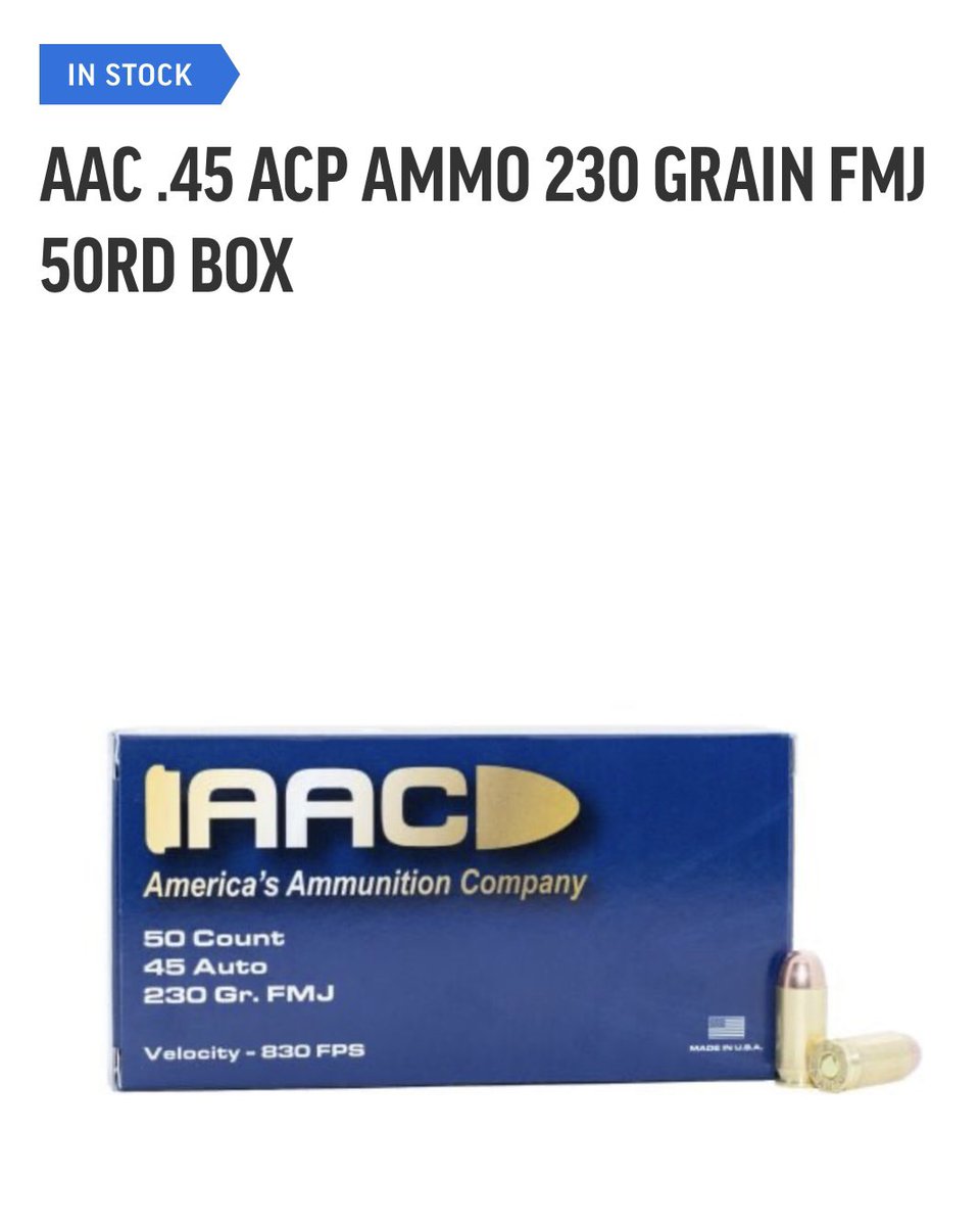 palmettoarmory's tweet photo. Everyone give a warm welcome to .45 ACP! https://t.co/xlZlWZroYh