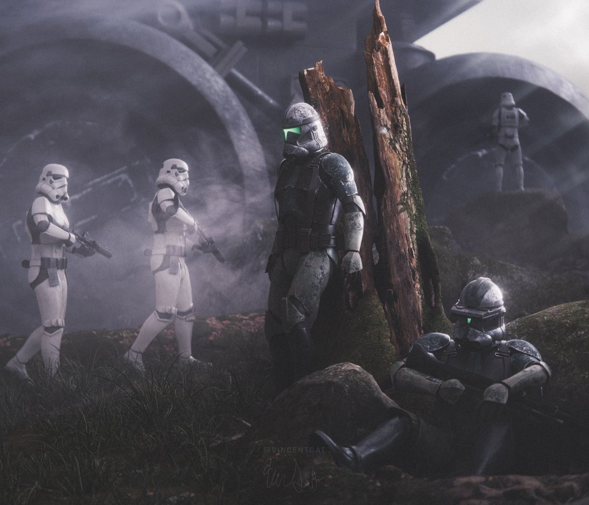 VincentGat's tweet image. Pinned tweet was overdue for an update! My name is Vin, I'm a 3D generalist and writer. I'm project director on Legends II, a Halo animation blending 2D/3D. Also on the Chokepoint Games team! I'm currently looking for work in the industry. 👀
Scroll below to see my recent art!
