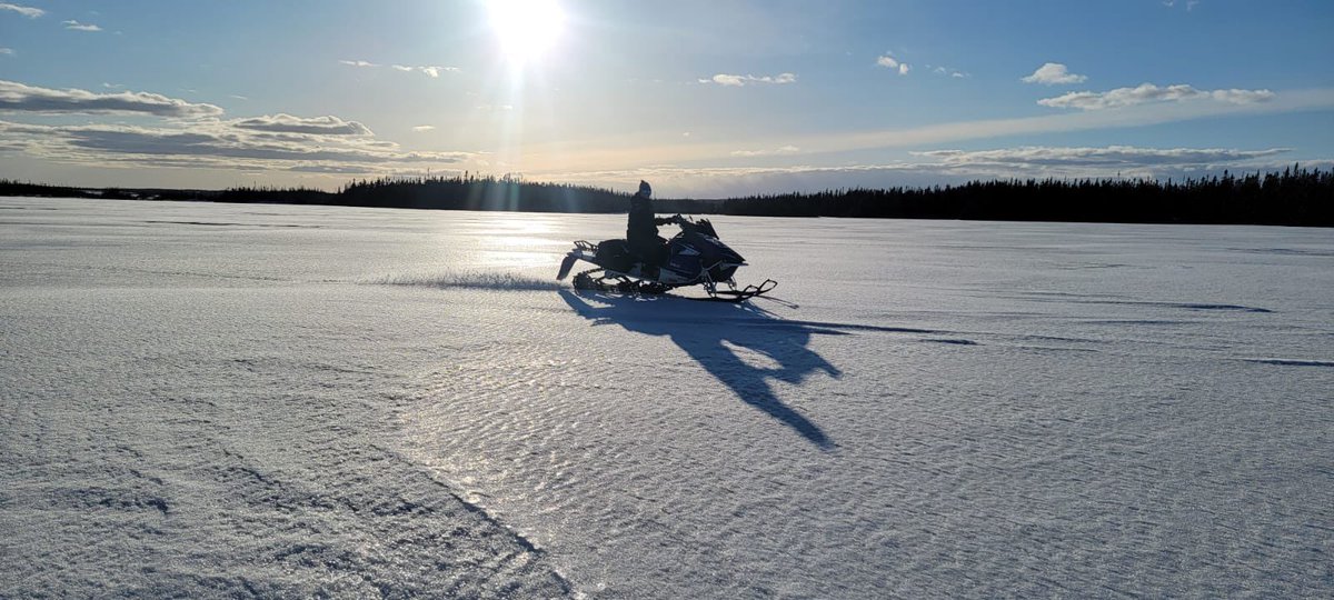 What a great weekend in Terra Nova. #snowmobiling #WINTER #StillBringingSunshine