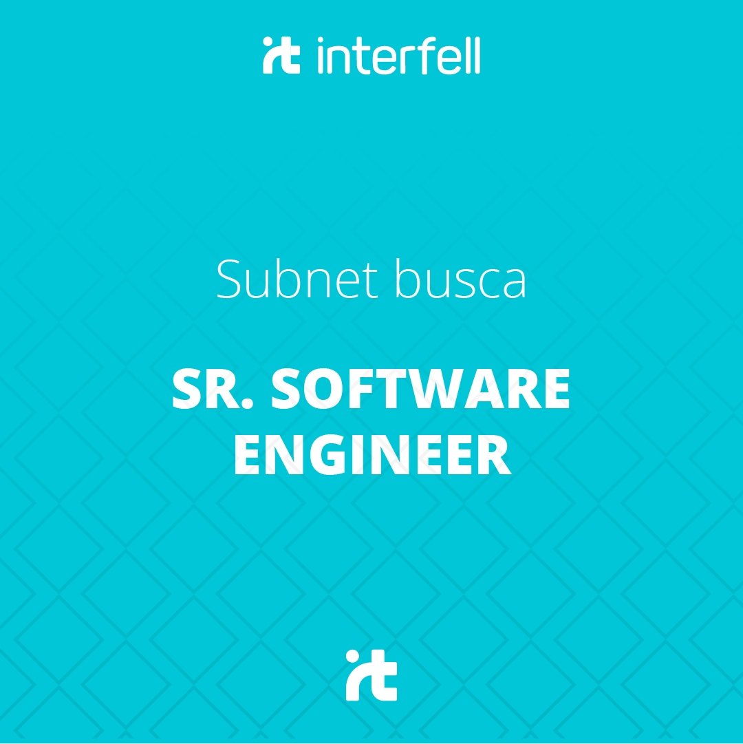 Interfell_com's tweet photo. 📣Probando, probando, #Interfell llamando a los Software Engineer que quieran trabajar remoto y full- time en Subnet.
¿Te interesa? Postúlate acá 👉🏻 https://t.co/dgLK2TJcAB
#TrabajoRemoto #SofrwareEngineer #remotejob https://t.co/MrwjONkond