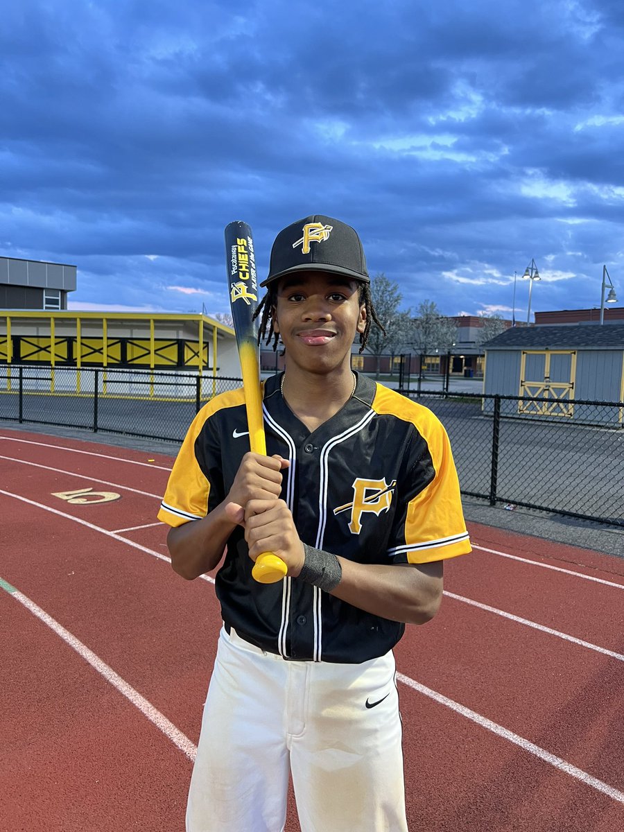 PwayBaseball's tweet photo. The Chiefs pick up their first victory of the season against North Plainfield.

⚾️ Jason Hoffman: 2-3 RBI, 2 Runs
⚾️ Bobby Bressler: 2-3 Double, 3 Runs

Player of the Game: 
Jaden Peace
5.0 IP 3 H 9 K 0 R
2-2 Double Triple 2BB RBI https://t.co/f2wmGC6vbt