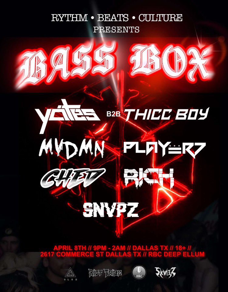 CHED (@mynameisched_) on Twitter photo IT IS GOING DOWN THIS SATURDAY @ RBC DEEP ELLUM! COME OUT AND RAGE WITH US🖤🔥 
🎟️: tixr.com/groups/rbcdeep… IT IS GOING DOWN THIS SATURDAY @ RBC DEEP ELLUM! COME OUT AND RAGE WITH US🖤🔥 
🎟️: tixr.com/groups/rbcdeep…