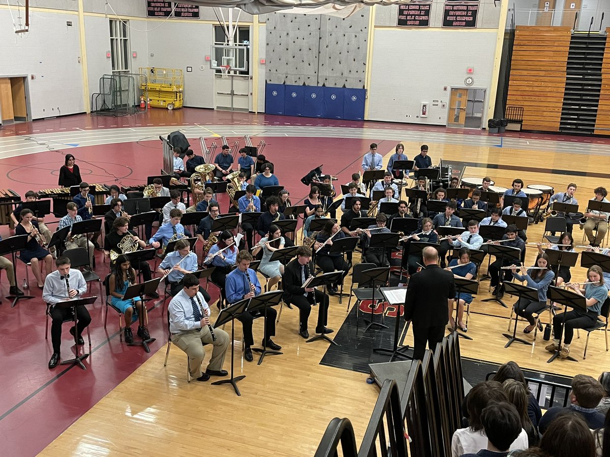 NAMiddle's tweet image. Grades 6-12 Band Concert at the NAHS Field House is an amazing annual concert! After hearing each band perform, they all performed together! Music in NA is unrivaled.