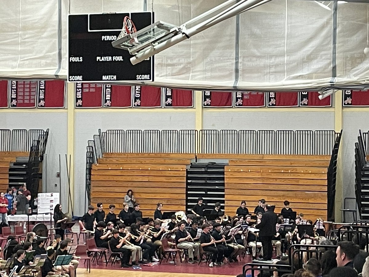 NAMiddle's tweet image. Grades 6-12 Band Concert at the NAHS Field House is an amazing annual concert! After hearing each band perform, they all performed together! Music in NA is unrivaled.