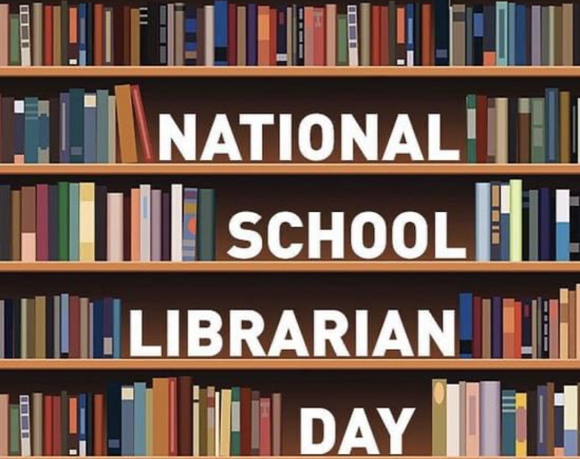 CCALMS's tweet image. Happy National School Librarian Day to my fellow library media specialists! #cobblms