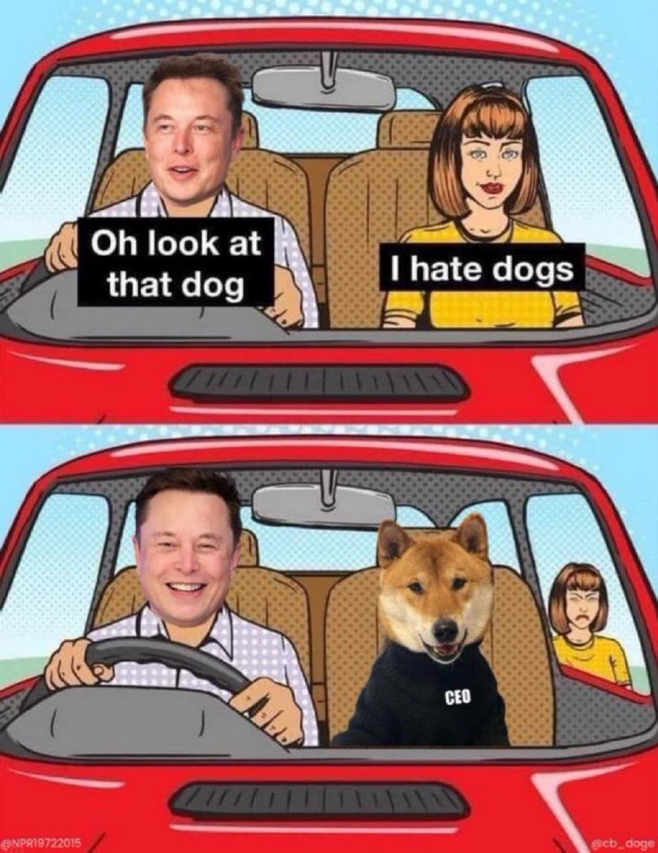 Elon Musk Quotes & Parody on Twitter "I ride solo with Doge elonmusk"