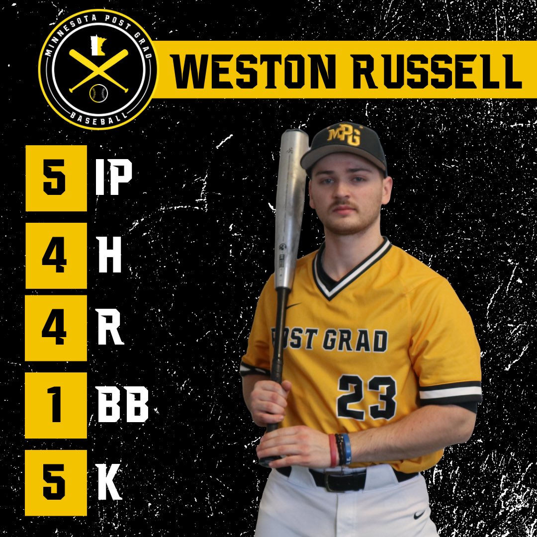 MPg comes up short to Hesston College in the nightcap 6-9.

Leaders from game 2:

#PostGrad #uncommitted