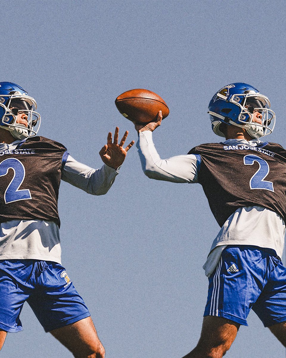 SanJoseStateFB's tweet photo. Spring Ballin’

#ClimbTheMountain | #AllSpartans https://t.co/NQM71bdkvF