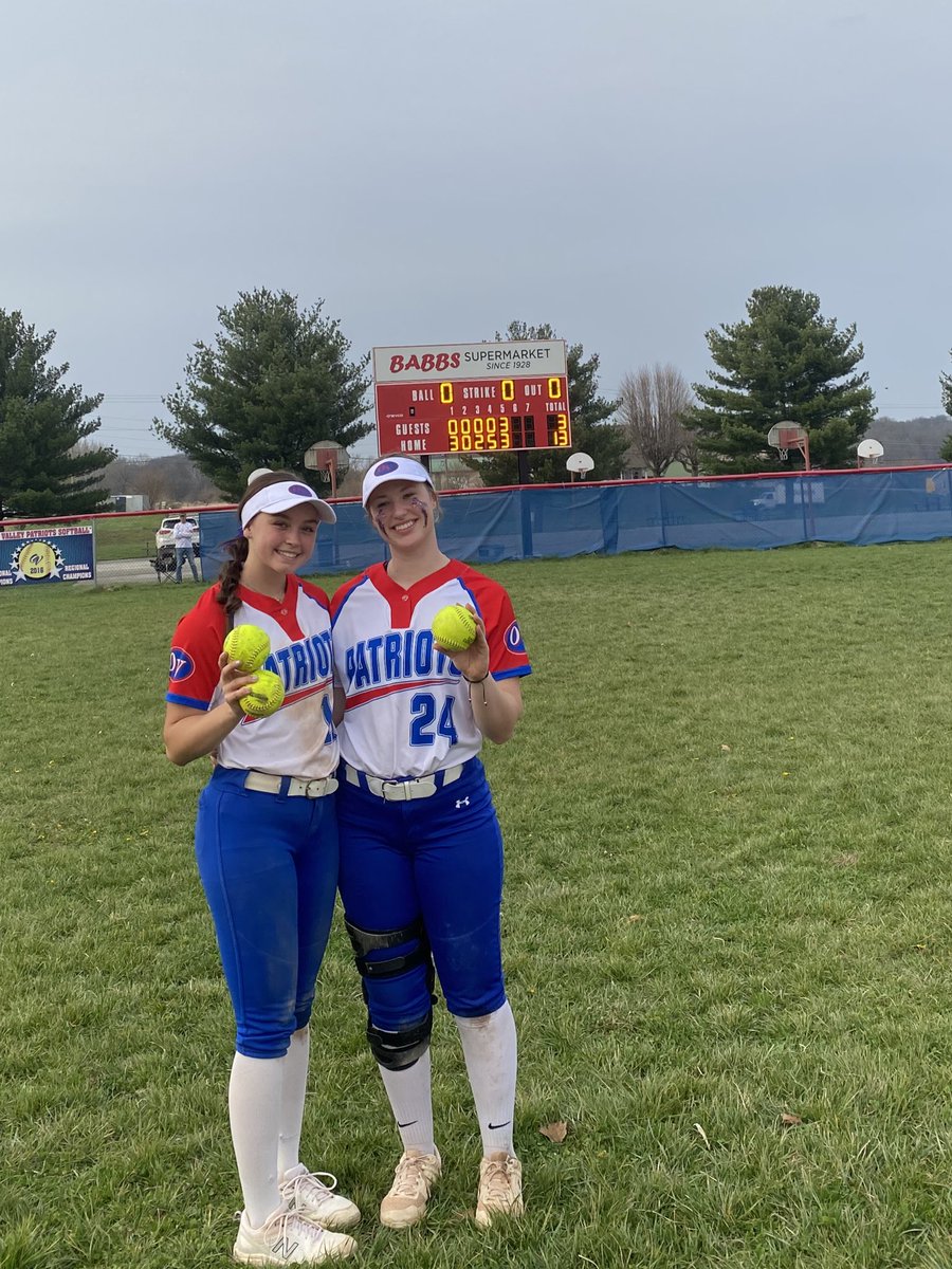 Taylor Monroe #11 with the first home run of the season x 2, followed by another home run by Taylor Bernard #24. Great win tonight Lady Patriots over the Eminence Eels🥎 

Next game Tomorrow against Monrovia varsity starts <a href="/5/">Reserved</a> Jv follows. Keep an eye out for any weather updates