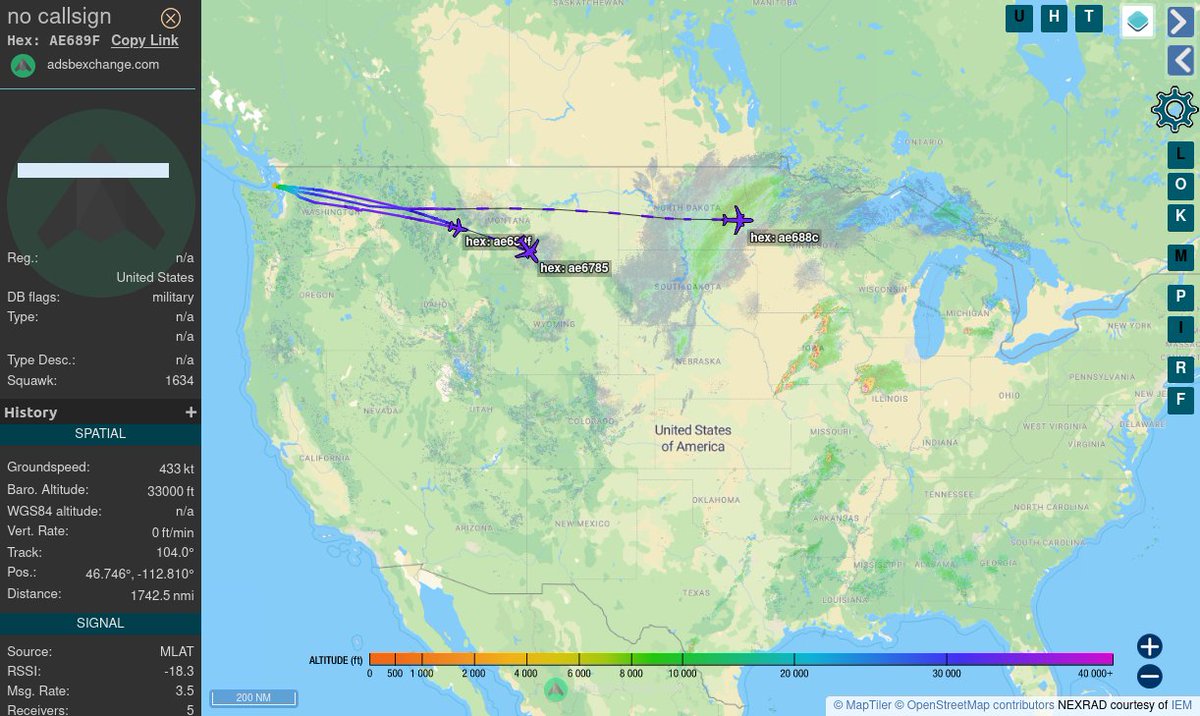 TheIntelFrog's tweet photo. Another pack of P-8A Poseidons appear to be eastbound headed out on deployment.
#AE688C
#AE6785
#AE689F https://t.co/TM7F0r1kMT