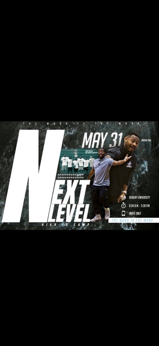 Thanks for the invite <a href="/nextlevel0523/">Next Level High IQ Guard Camp</a>