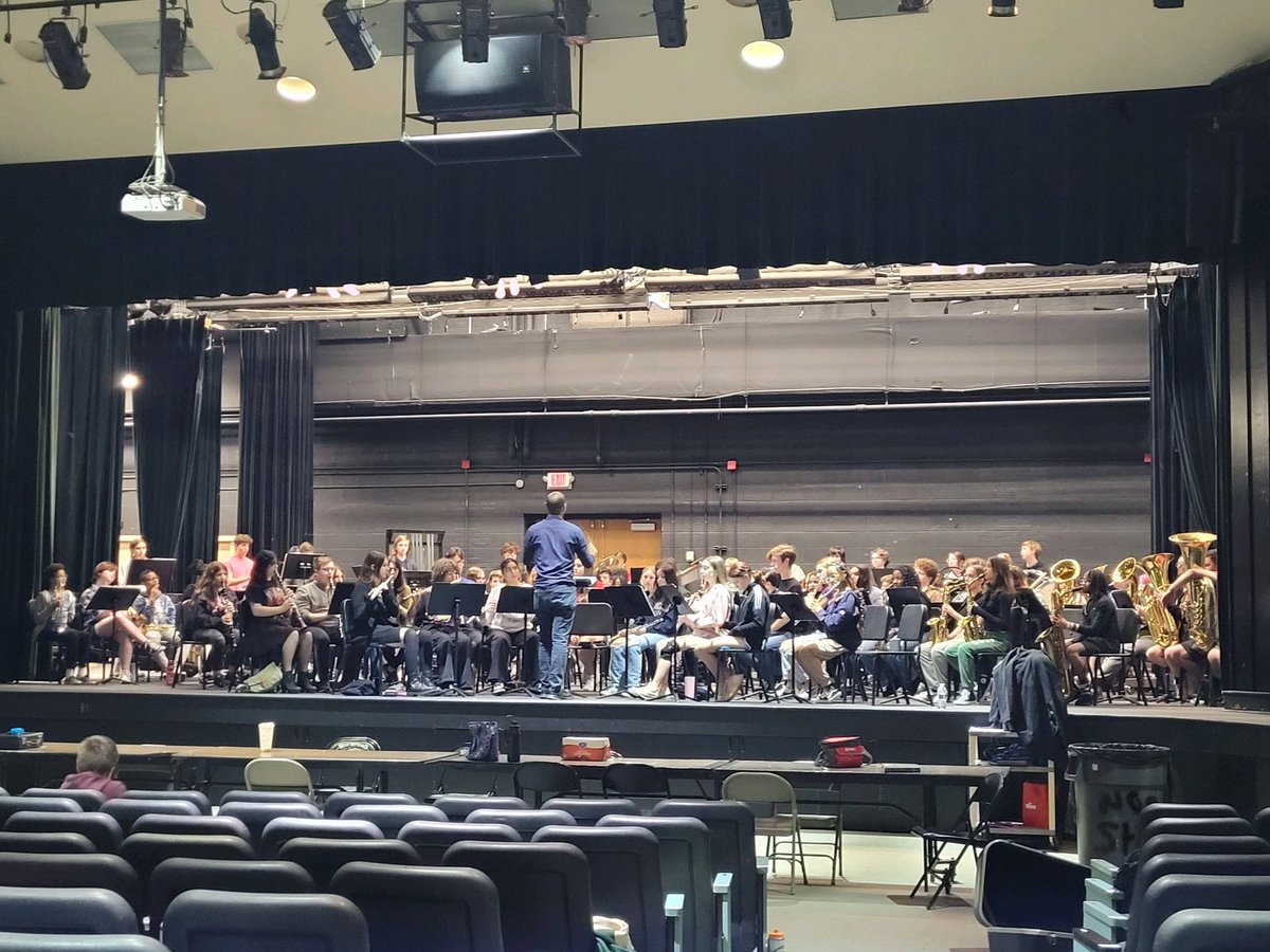 WDHS and WDMS bands join together for a day of learning as one. It was a great experience for all the kids!