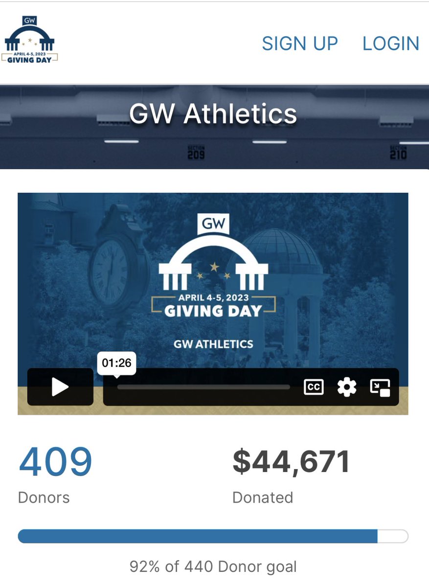 We surpassed 4️⃣0️⃣0️⃣ donors! Getting closer to our donor goal, but also wondering could we get to 500? 🤔
#GWGivingDay