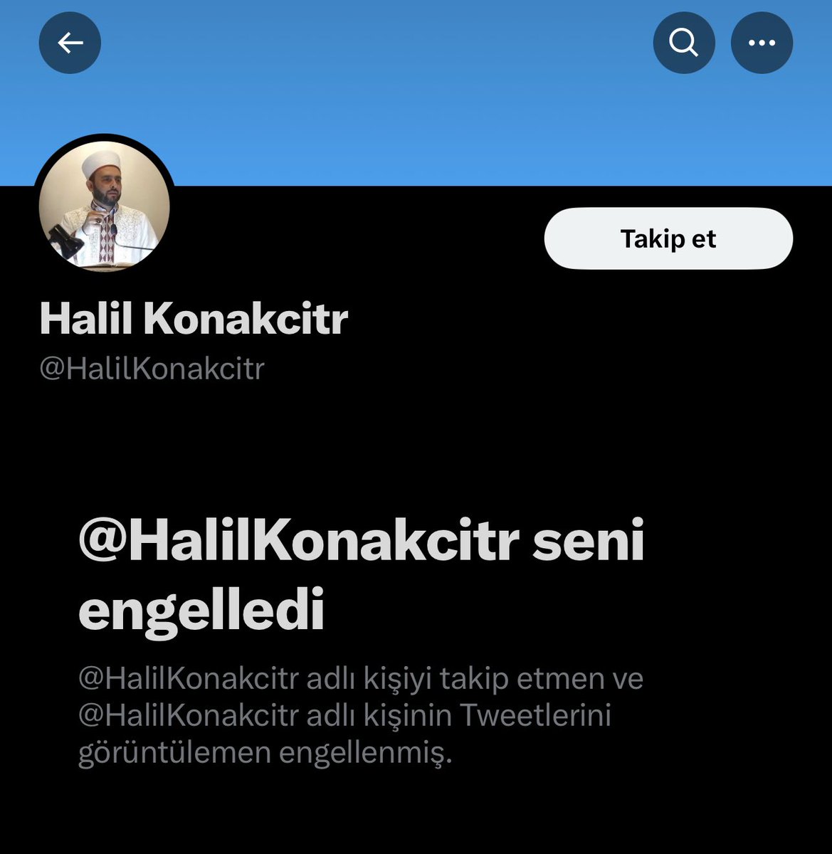 halil_konakci's tweet photo. ❗️❗️❗️UYARI❗️❗️❗️
Aşağıdaki hesap  bir sahtekar tarafından  adıma açılmış sahte bir hesaptır. Sahtekar diyorum çünkü uyarı mesajı atıldıktan sonra beni engelleyip paylaşımlara devam ettiğini tespit ettik. Hakkında yasal işlemde başlatıldı.
Lütfen böyle sahtecilere itibar etmeyin. https://t.co/abd4GJObQt