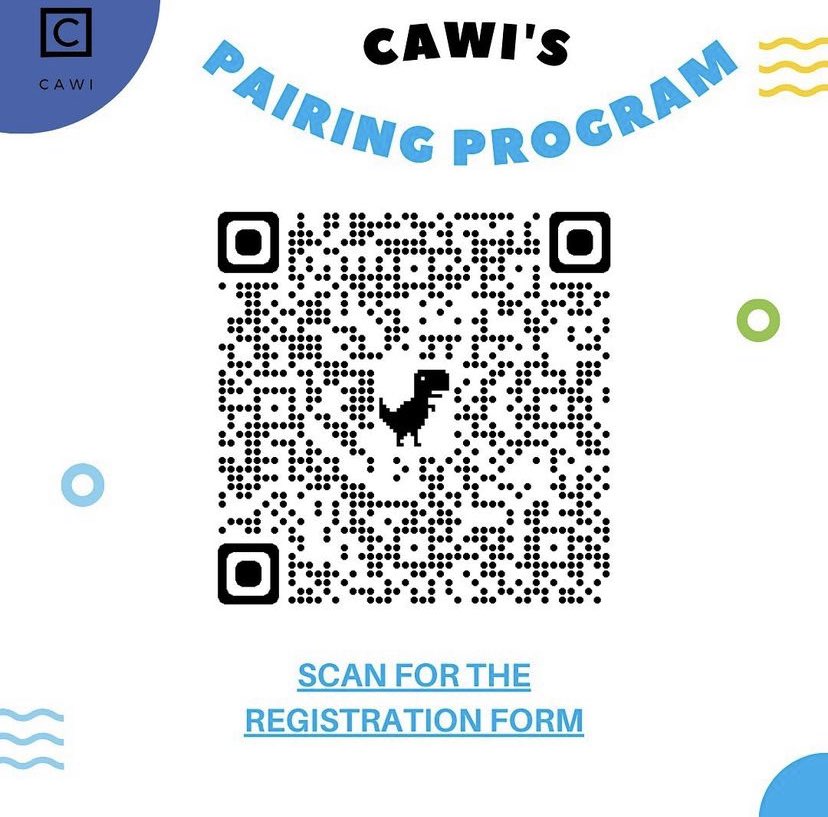 CAWI_CA's tweet photo. CAWI is proud to announce the launch of our Pairing Program this year! If you are interested in being a mentor or mentee, please sign up using the link in our bio or the QR code on the last image. The deadline is April 20th at 11:59 pm! https://t.co/tVV2xCGn9T