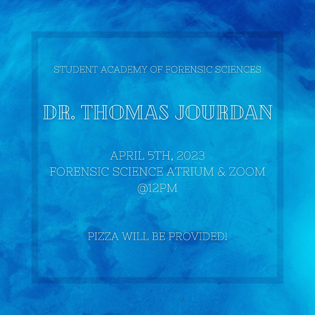 Our speaker for this meeting is Dr. Jourdan, UCO Forensic Science and Chemistry professor! He will be coming talk about the Oklahoma City Bombing.
We hope you join us!