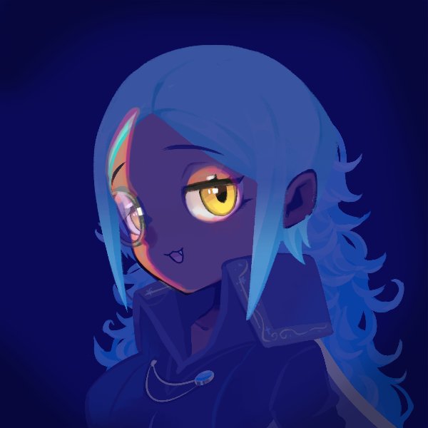 "Call upon your higher power, then. I would see its wrath firsthand~"