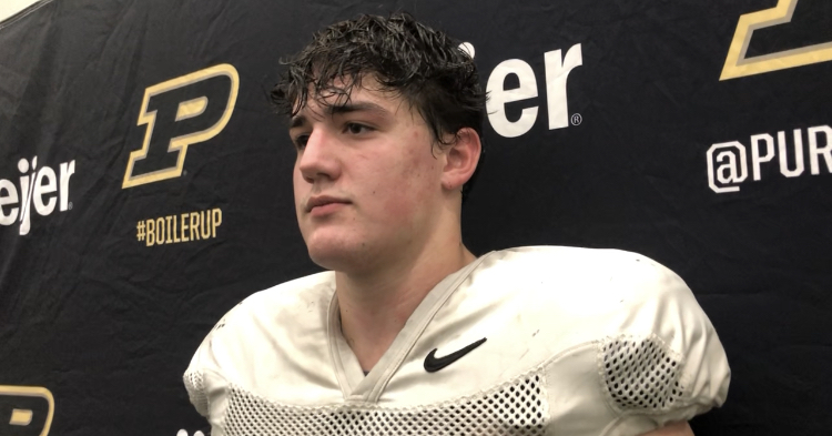 Video: #Purdue LB Yanni Karlaftis talks about his role in the new defense and more after practice on Tuesday. youtu.be/FLPp0BE8FWk