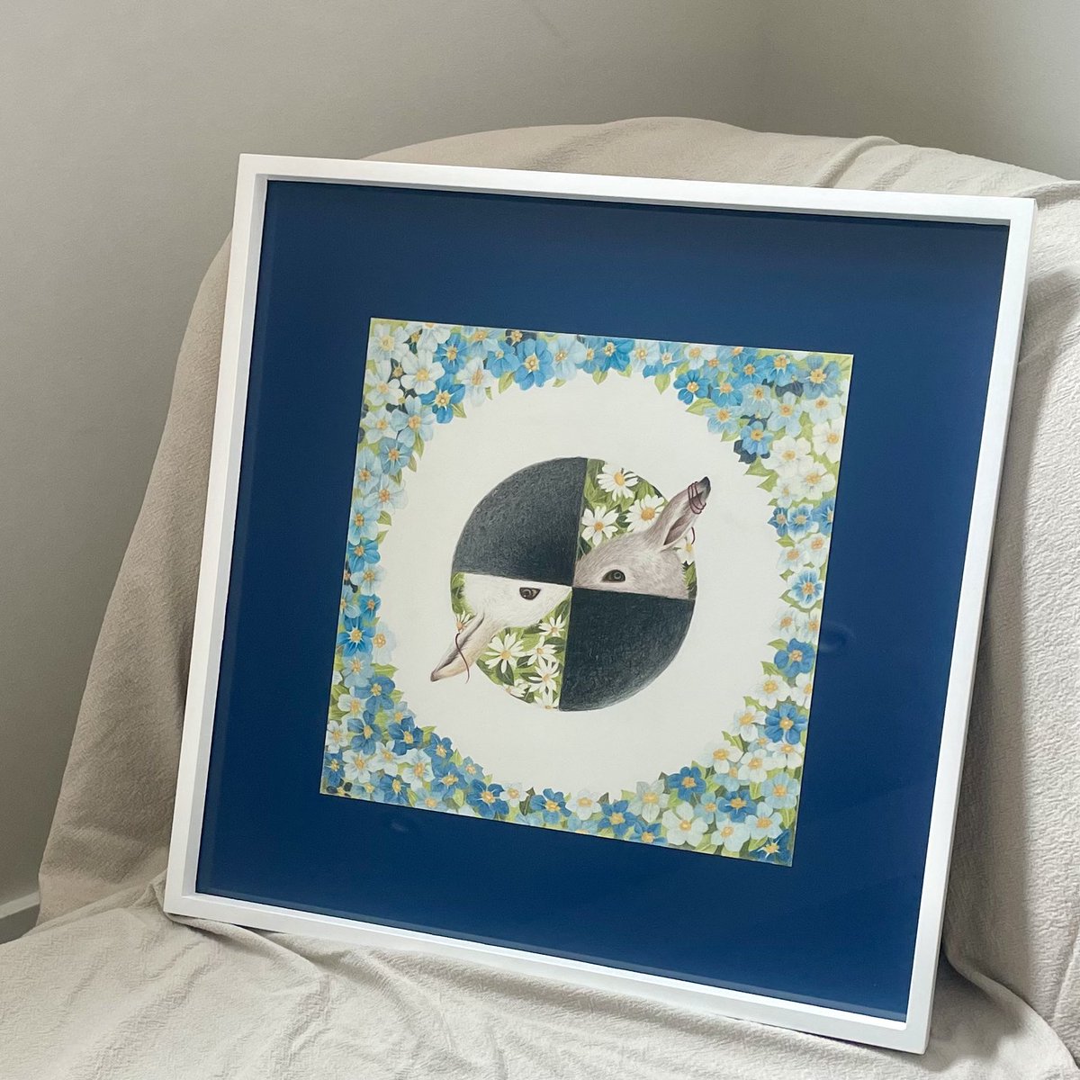 “Forget me not”
Colour pencils in paper

“Kaleidoscope Minds”
April 1 - May 11, 2023
The Gallery / Art Placement 

#yxe #art #gallery #yukayamaguchi #山口夕香 #色鉛筆画 #絵