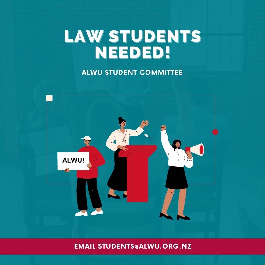 Aotearoa Legal Workers' Union tweet media