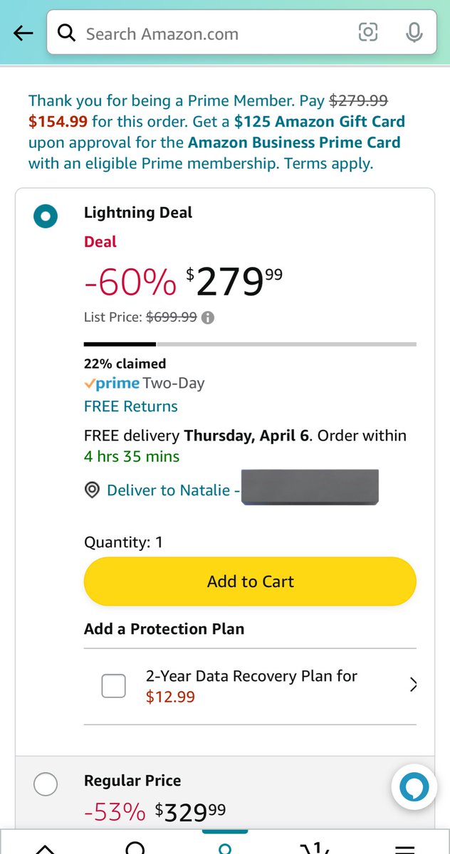 natbrunell's tweet photo. Be careful everyone! @amazon and @SanDisk are selling faulty recalled hard drives that caused me to just lose all my files! 👍🏼 good customer service guys! 60% off! Offload that garbage and then refuse to pay for the recovery attempts. 👍🏼👍🏼👍🏼👍🏼 

https://t.co/v3RlyEHywB https://t.co/mCXKriY2i3