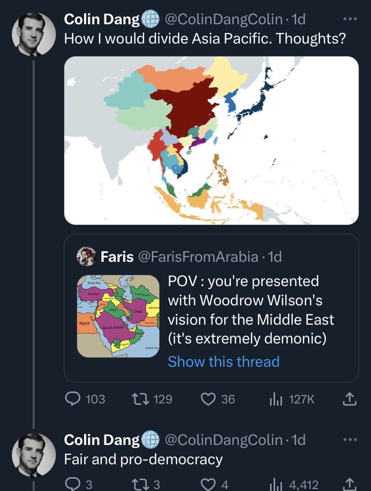 🌐🧦 Posting L’s on Twitter "Personally I think it would be illegal for any 🌐 person to draw borders"