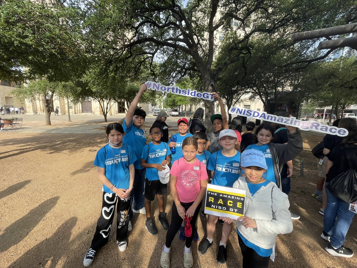 The NISD GT Amazing Race =Priceless ❤️ so proud of my students and the effort, determination and perseverance they showed today.  A core memory made today. <a href="/NISDDriggers/">Rita Kay Driggers ES</a> <a href="/NISDGTAA/">NISD GT & AA</a> <a href="/NISD/">Northside ISD</a> #NISDAmazingRace