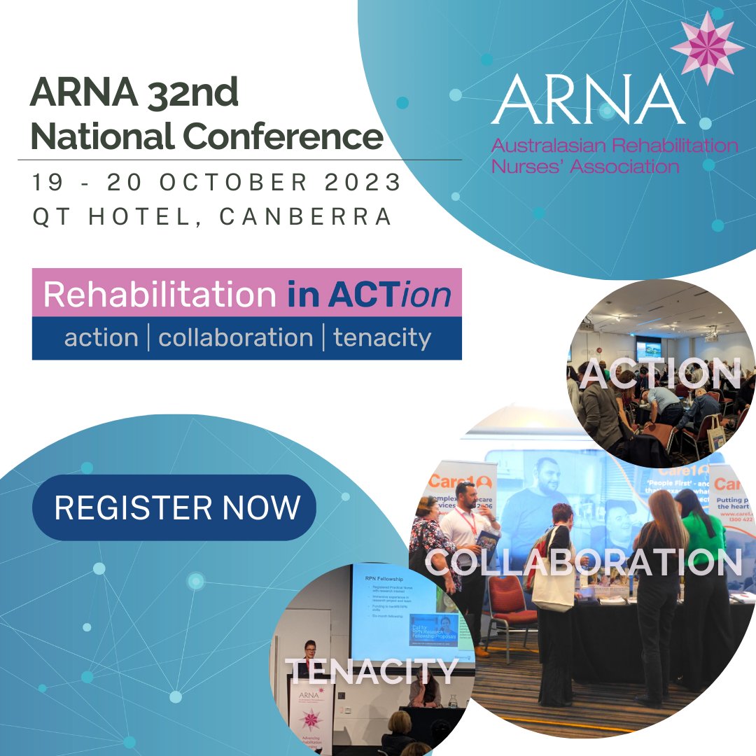 ARNA_Tweets's tweet photo. Missed the Super early bird prices? You can still save! Discounted early bird rates are available now for the 32nd ARNA National Conference. Held on 19-20 October in Canberra

We hope to see you in Canberra!
https://t.co/gwTscdIZWM

#ARNACon23 #Canberra #RehabinACTion https://t.co/jJyOER3TKp