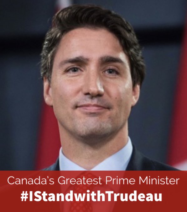 bqewater's tweet photo. @neimoeller #StandwithTrudeau https://t.co/RA6DWdadT1