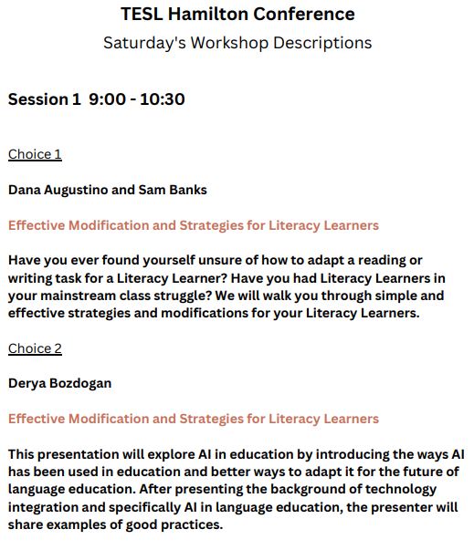 TESL Hamilton tweet media