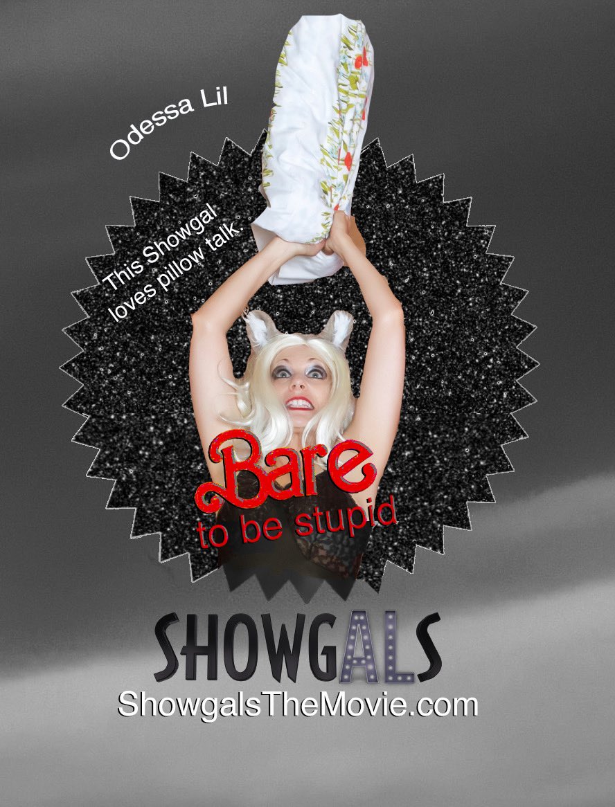 Come on, Barbies, let’s go party! #BareToBeStupid #ShowgalsTheMovie #WeirdAl #Burlesque