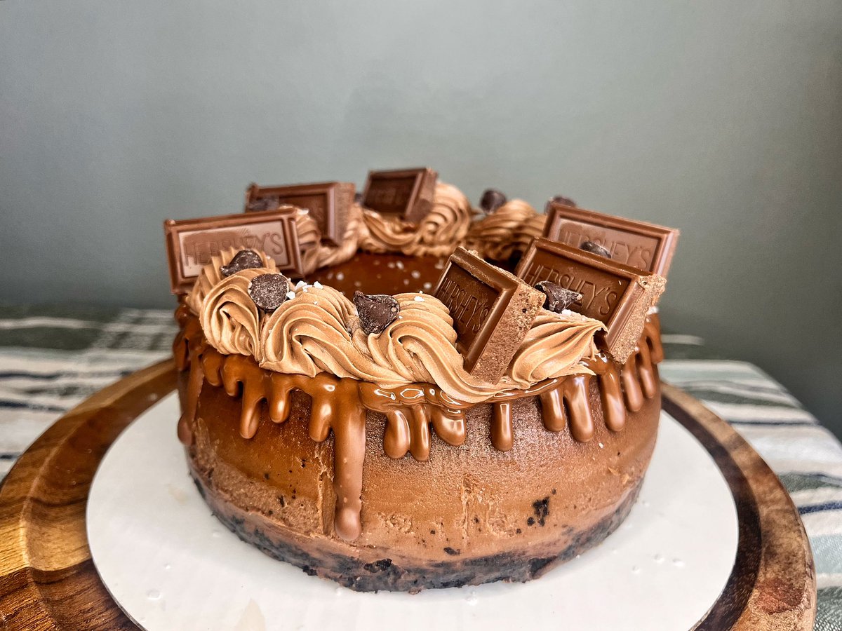 Death by chocolate cheesecake. 💀🍫