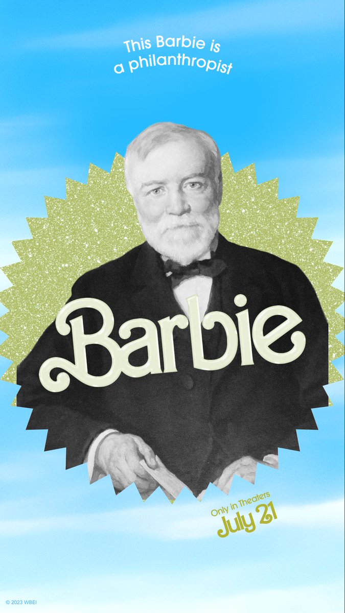 Getting silly with the <a href="/barbiethemovie/">Barbie Movie</a> selfie generator. My Rich Uncle Andy is a philanthropy Barbie.