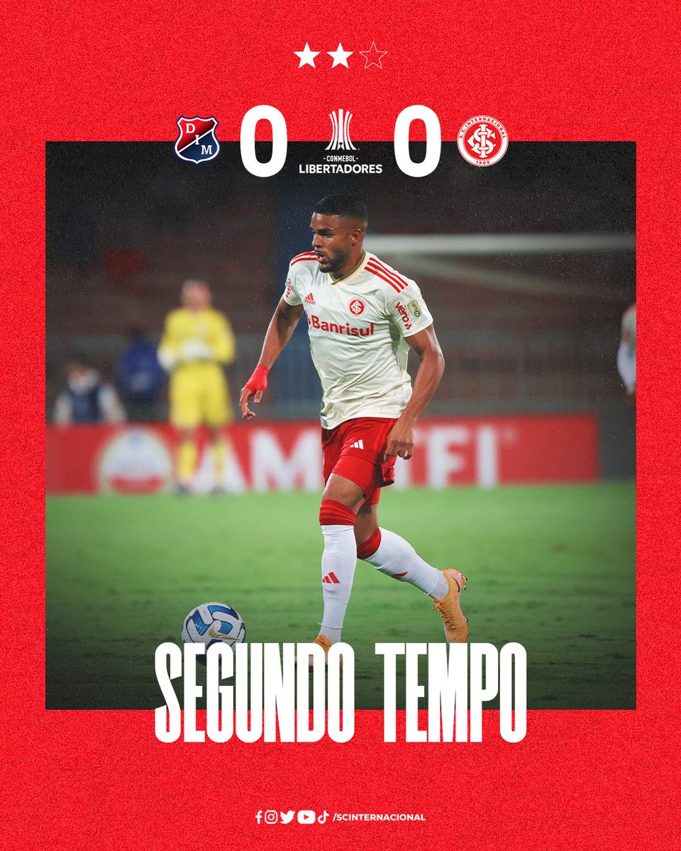 SCInternacional's tweet photo. #DIMxINT | 0-0 |  2T | 0' - RECOMEÇA A PARTIDA! VAMOS LUTAR, VAMOS VENCER, MEU INTER! 💥💥💥💥

🇦🇹 #LibertaNossaLoucura

📻 https://t.co/nuW2tV5j5C https://t.co/gMXWzmMNPO