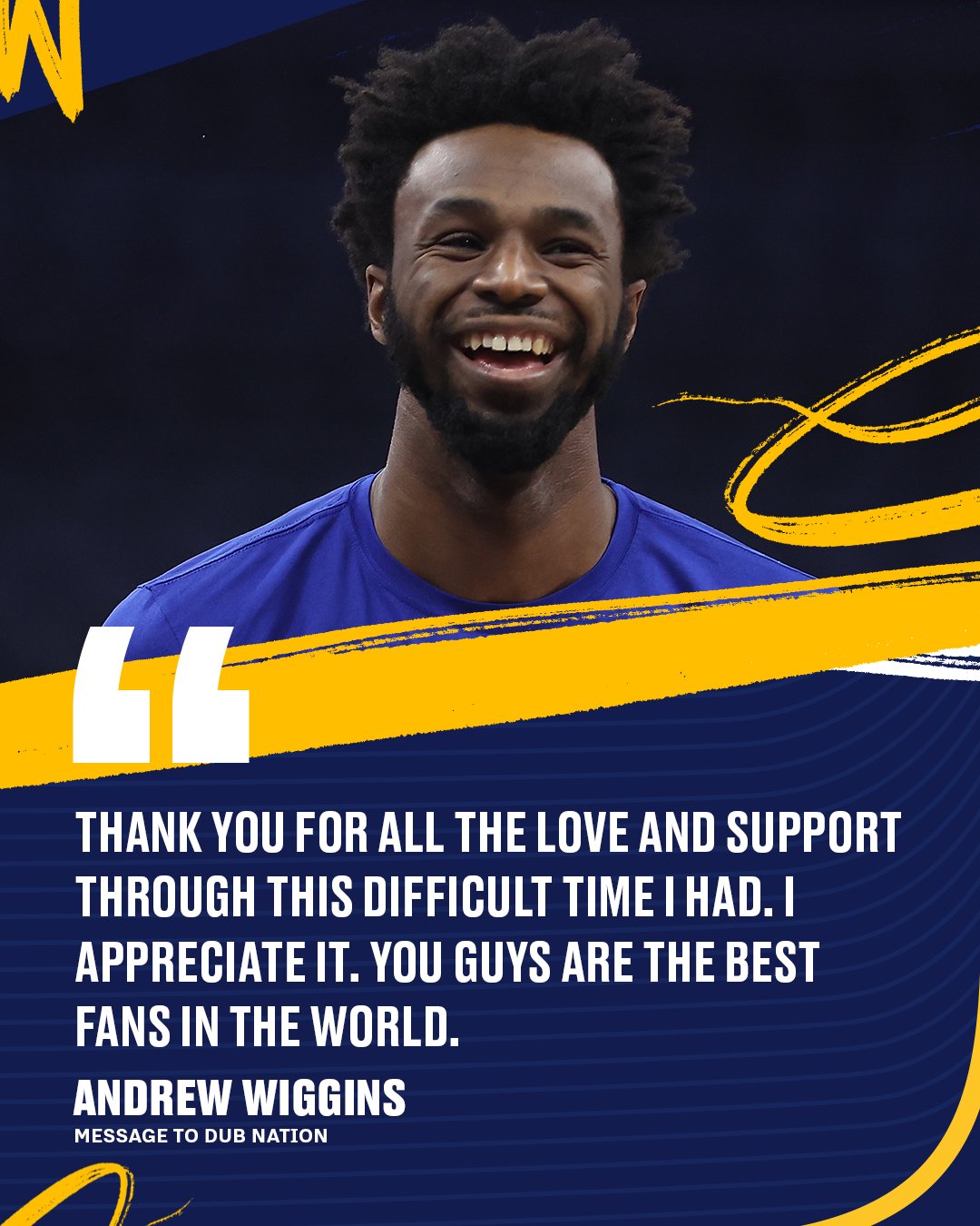 Golden State Warriors on Twitter "💛💙 https//t.co/k8yUzTqAD2" / Twitter