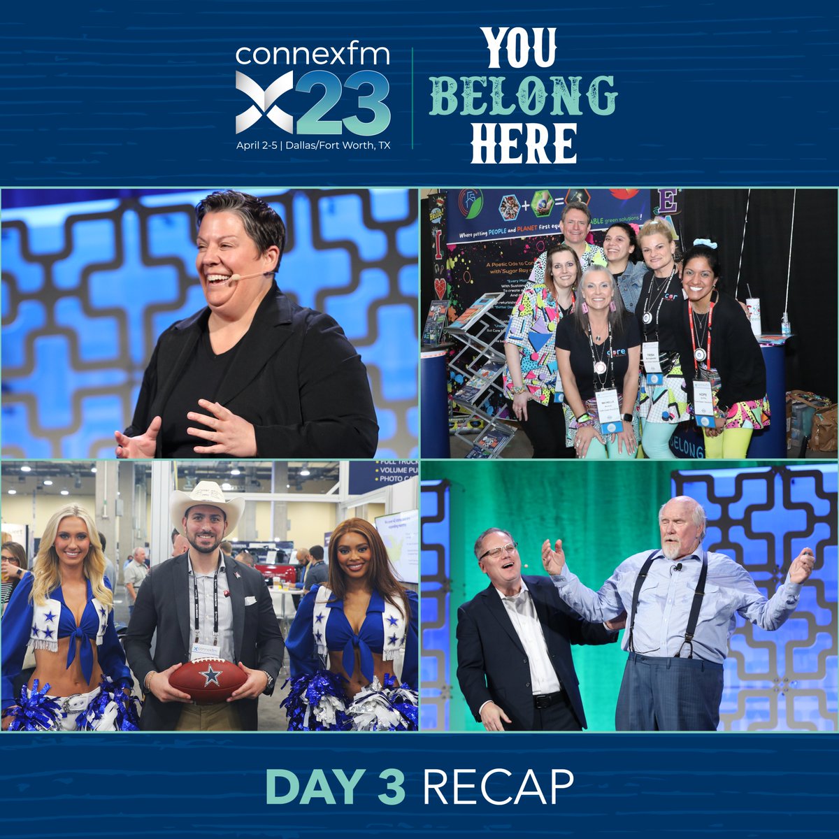 ConnexFM's tweet image. That concludes Day 3 of ConnexFM2023! Join us for the 4th and final action-packed day of National Conference tomorrow!

#ConnexFM2023 #YouBelongHere