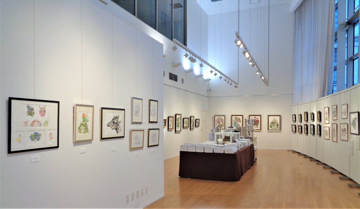 丸善丸の内本店 on Twitter "【4階ギャラリーA】「マツダケンの世界」開催中です。作品集Ⅱ「千彩万華」の出版を記念して版画、アート