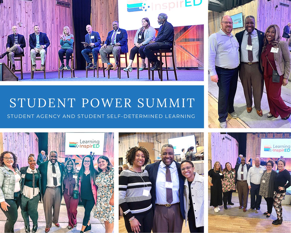 It was an honor to represent CCS at the Student Power Summit. I'm energized and inspired by this impressive panel of educators that are committed to student agency and student self-determined learning. Great things happen when students are given autonomy in their learning.