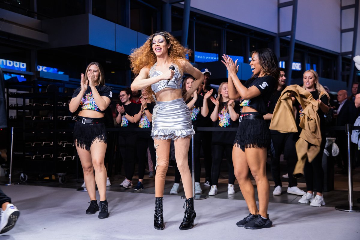 Sticks taps to the amazing performances from <a href="/VisionDrag/">Vision Drag Artists</a> during tonight's Pride Game