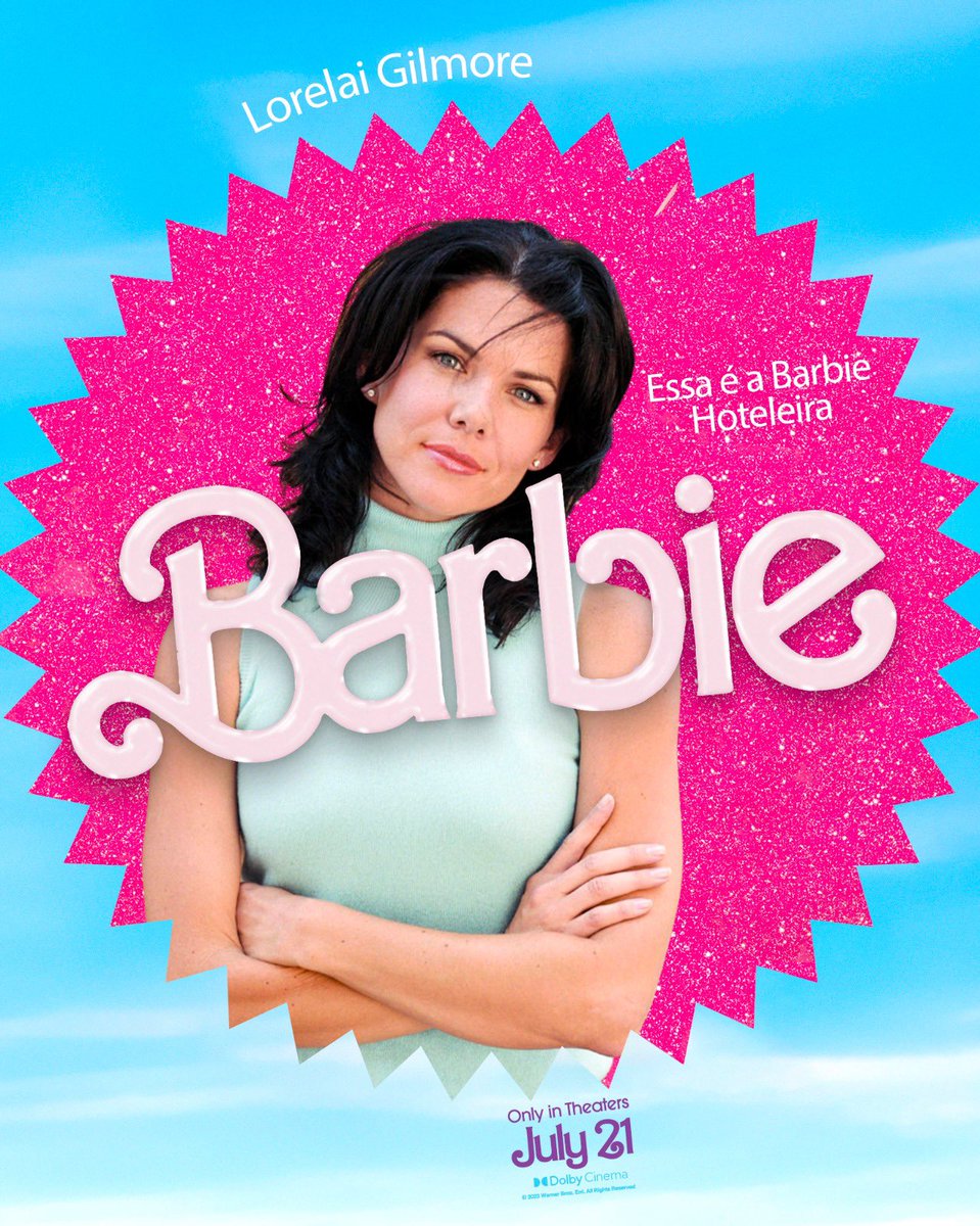 gialimari's tweet photo. minha versão dos posters da Barbie, parte 2 😂💅🏻 https://t.co/aAvO0qYqSx