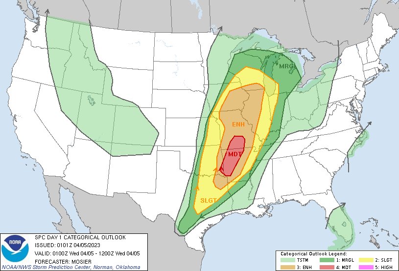 NWS Storm Prediction Center on Twitter: