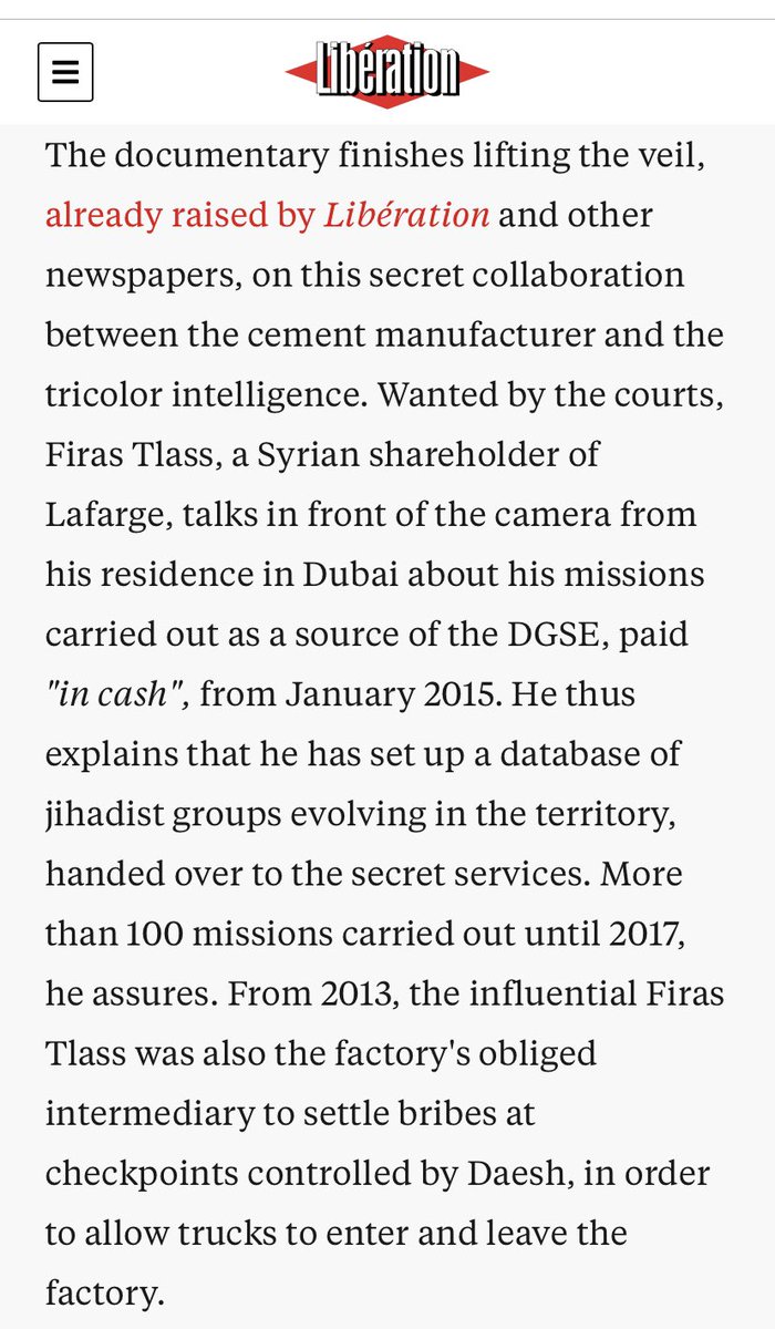 Simo__Ben's tweet image. french intelligence financially supporting ISIS terrorist group in Sirya ‼️‼️😰😰
I believe this is worth investigating more because this makes france a #RogueNation and #french_regime a terrorist regime.. finding more truth about this and stop it will make the world a safer