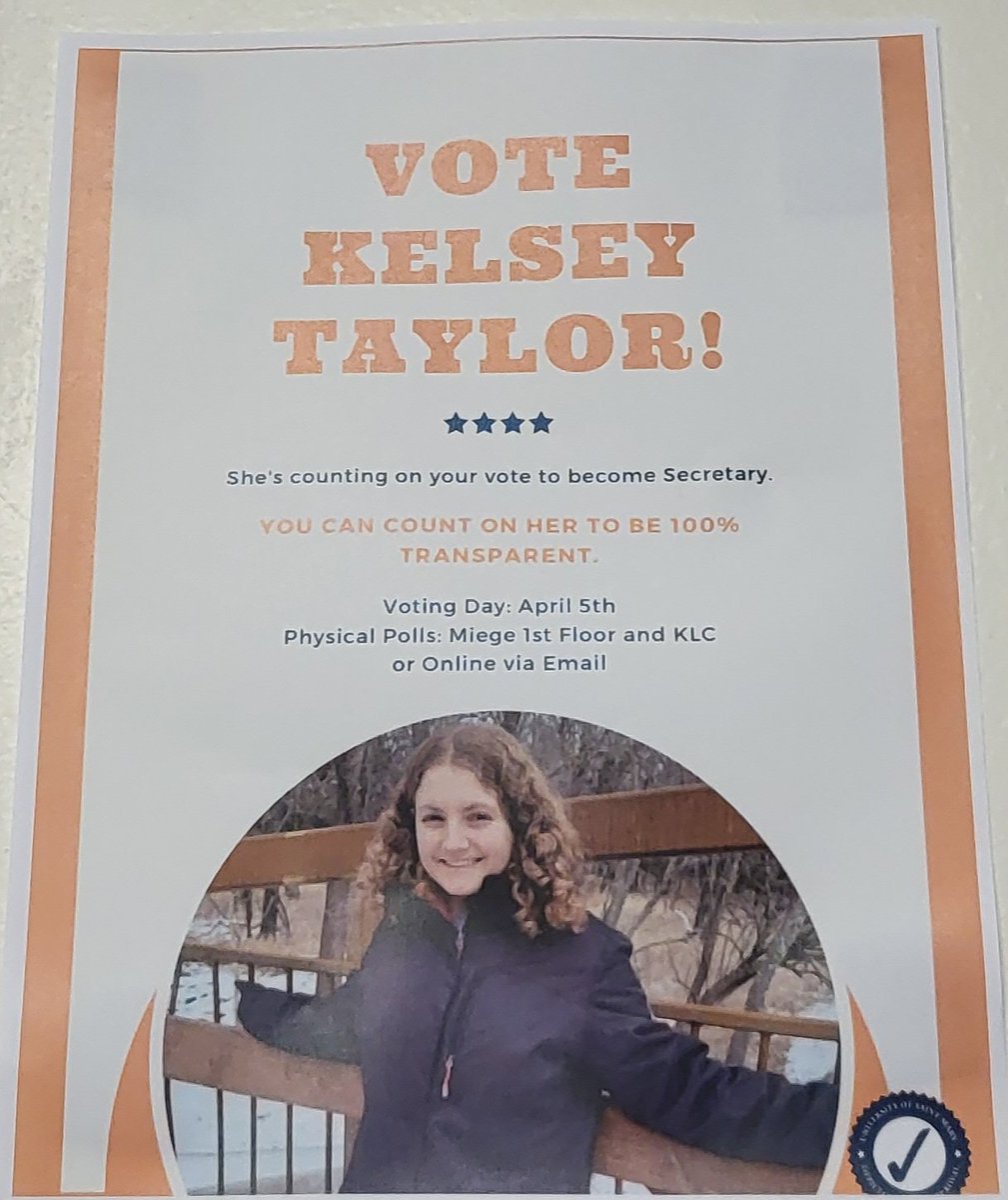 Hello Everyone, tomorrow is voting day! Please get out and vote. Also, Braydon for President! Spread the word!