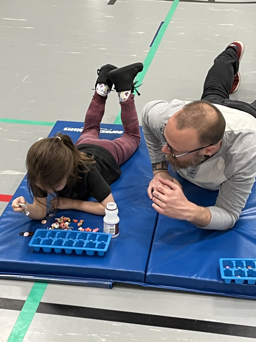 AdamstownSchool's tweet photo. Incoming Adamstown kindergartners experiencing OT and PT activities at the open house!  Looking forward to welcoming our newest eagles in August! https://t.co/5UpZdbfCD4