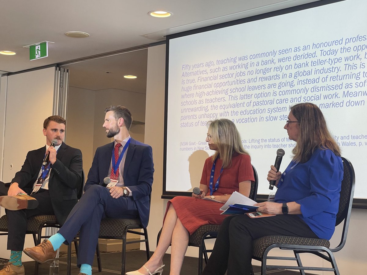 eduroos3's tweet photo. Hearing from Ethan about why he pursued teaching as a career. #TeachingForum #Inspiration #GrowingNurturingEducators https://t.co/jT6fGBSqRj