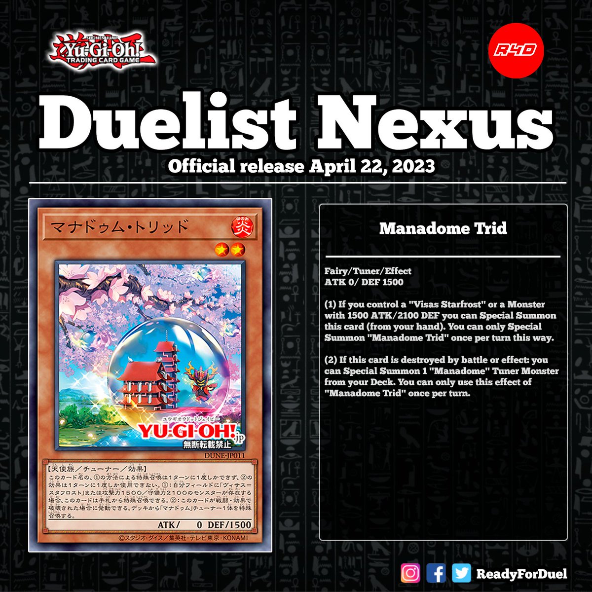 Visas Starfrost Support! # #TCG #YuGiOh